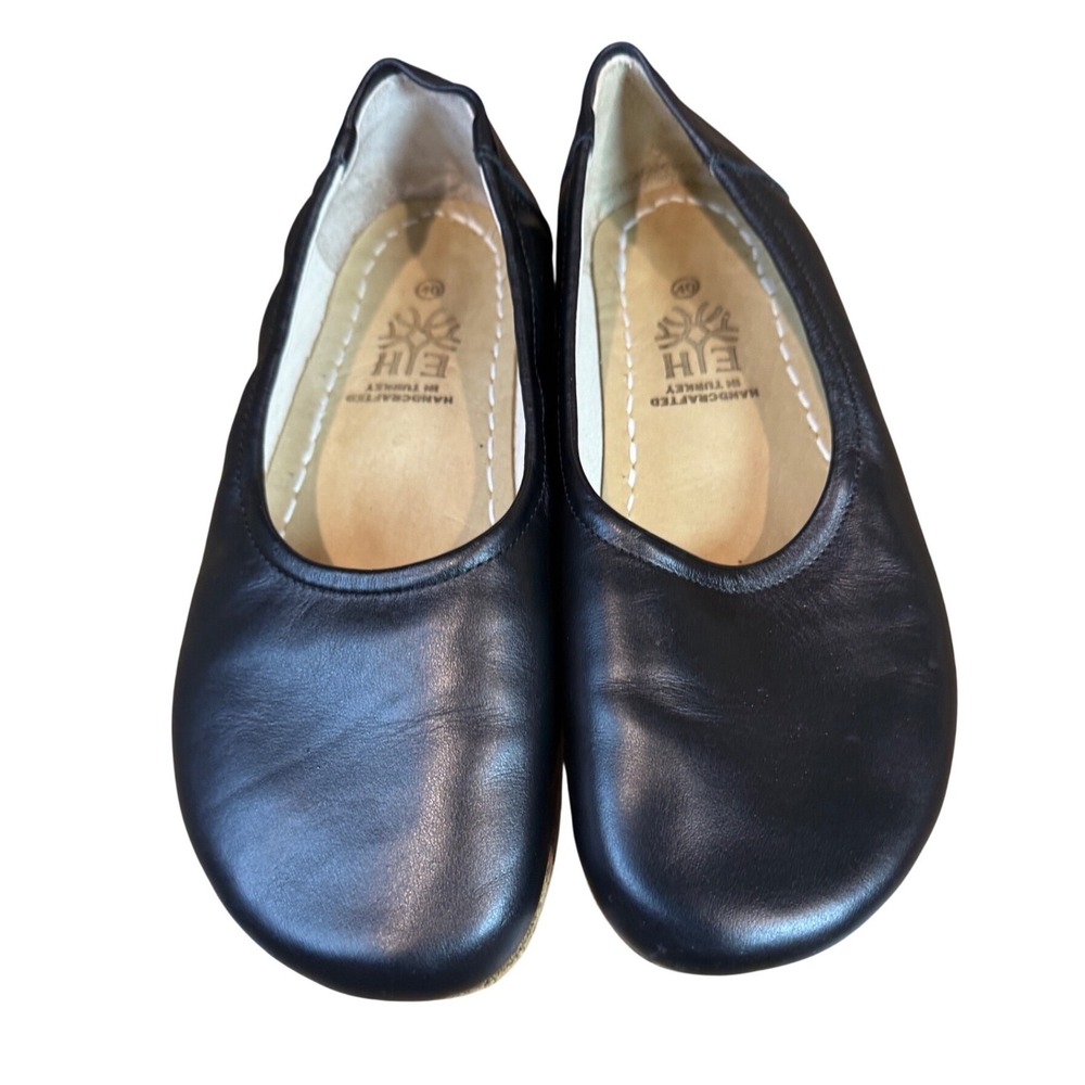 Earthing Harmony Ballet Flats Barefoot Grounding Leather Size 40 US 9-9.5